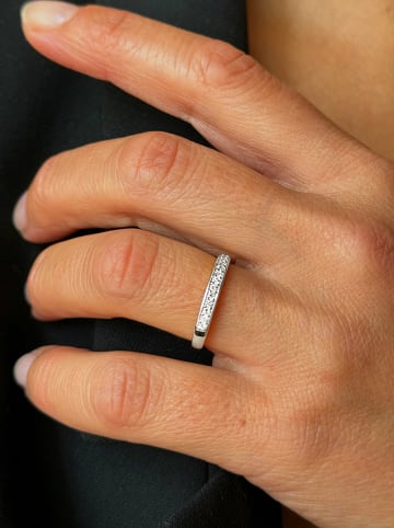 OR Carats Witgouden ring met diamanten