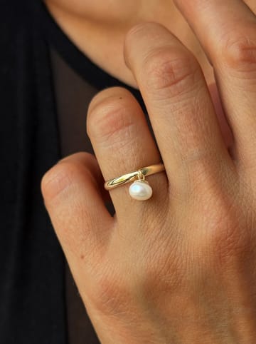 OR Carats Złoty pierścionek z perłą