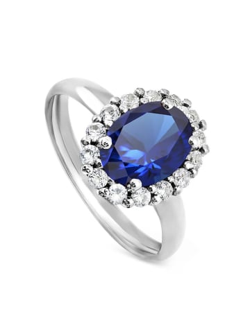 OR Carats Witgouden ring met edelstenen