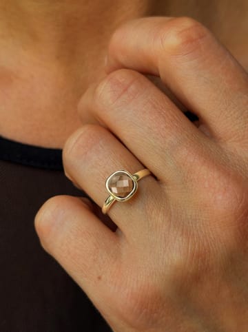 OR Carats Złoty pierścionek z kwarcem