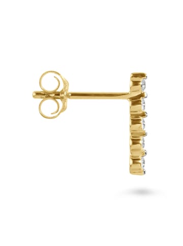 OR Carats Gouden oorstekers met diamanten