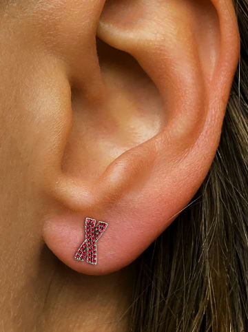 OR Carats Gold-Ohrstecker mit Edelsteinen