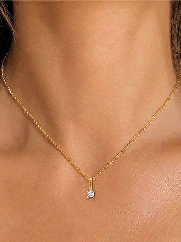 OR Carats Gold-Anhänger mit DIamant