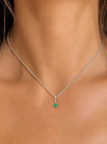 OR Carats Weißgold-Anhänger mit Edelstein