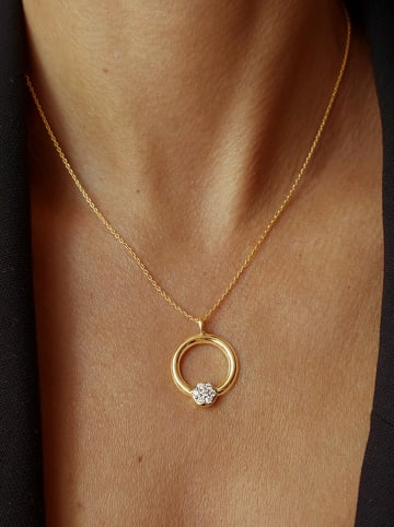 OR Carats Gouden hanger met diamant