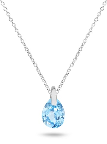 OR Carats Weißgold-Anhänger mit Edelstein