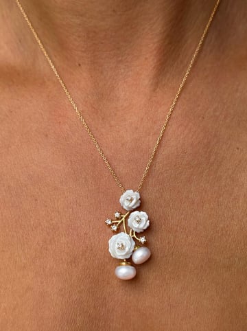 OR Carats Gouden hanger met edelstenen