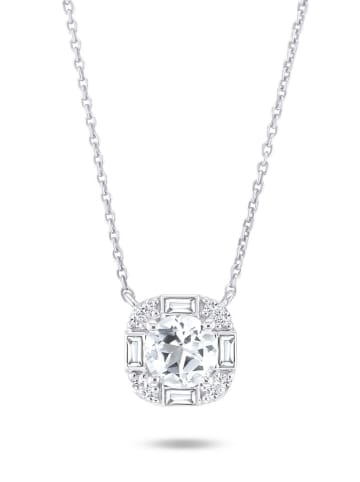 OR Carats Weißgold-Halskette mit Diamanten - (L)40 cm