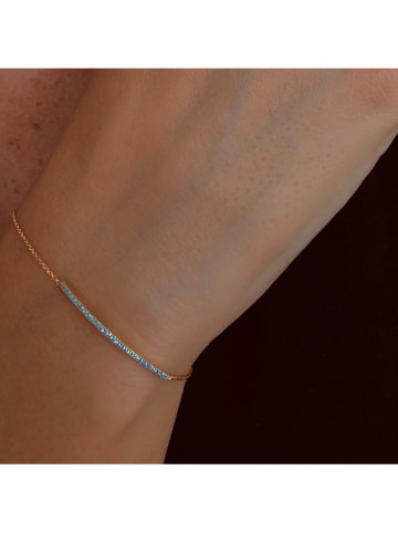 OR Carats Gold-Armkette mit Diamanten