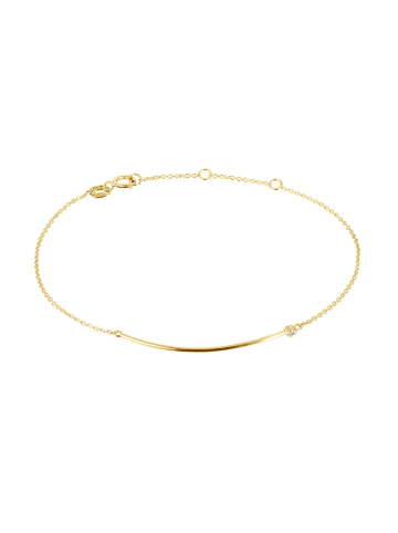 OR Carats Gold-Armkette mit Diamant