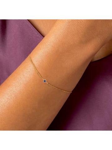OR Carats Gold-Armkette mit Edelstein