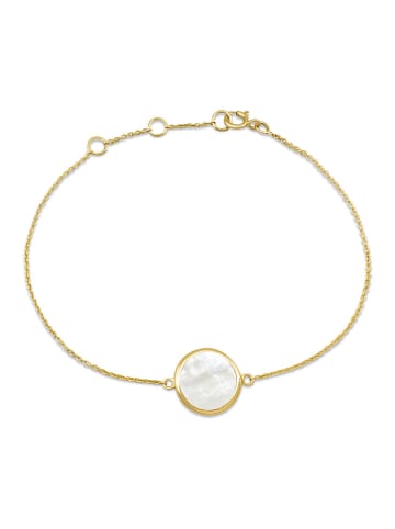 OR Carats Gold-Armkette mit Edelstein