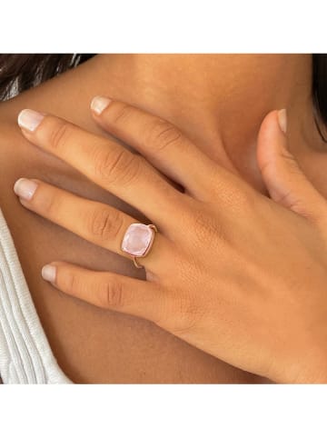 OR Carats Złoty pierścionek z kamieniem szlachetnym