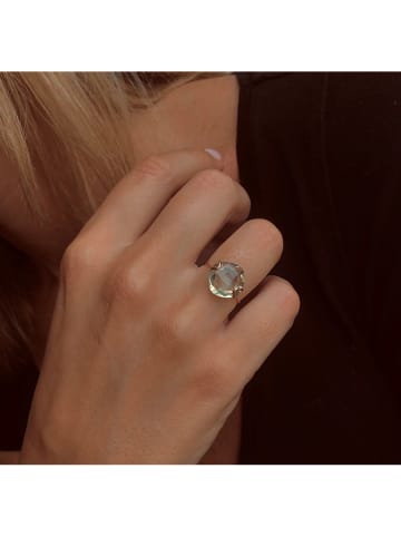 OR Carats Gold-Ring mit Edelstein