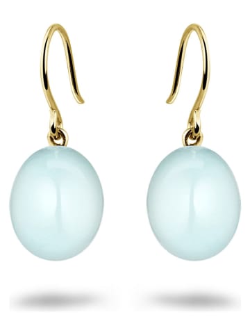 OR Carats Złote kolczyki z chalcedonem