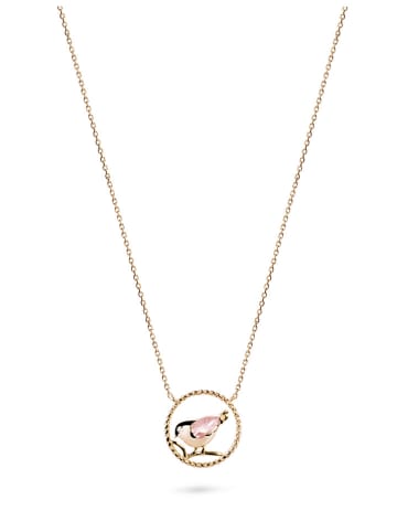 OR Carats Roségouden ketting met diamant