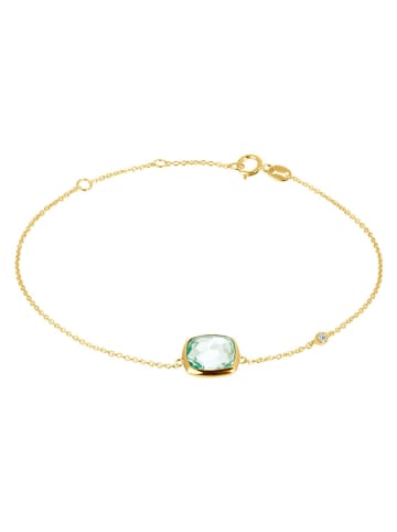 OR Carats Złota bransoletka z diamentem i ametystem