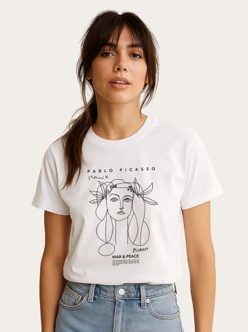 WOOOP Shirt "Picasso War & Peace" wit