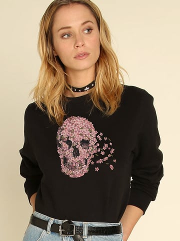 WOOOP Sweatshirt "Beautiful Death" in Schwarz