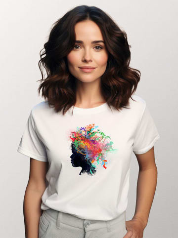 WOOOP Shirt in Weiß