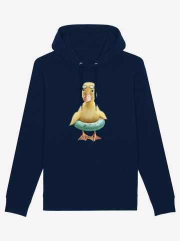 WOOOP Hoodie donkerblauw