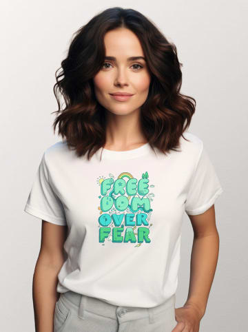 WOOOP Shirt in Weiß
