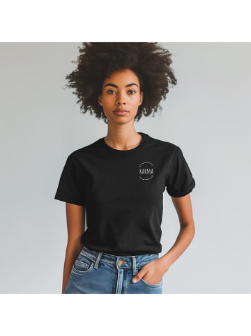 WOOOP Shirt "Karma" in Schwarz