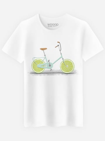 WOOOP Shirt "Acid" in Weiß