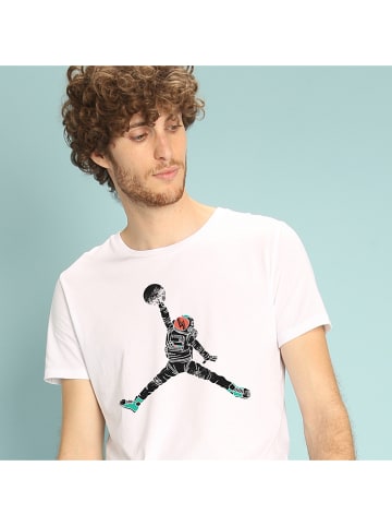 WOOOP Shirt "Space Dunk" in Weiß