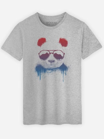 WOOOP Shirt "Stay cool" in Grau