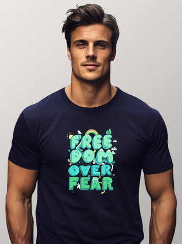 WOOOP Shirt donkerblauw