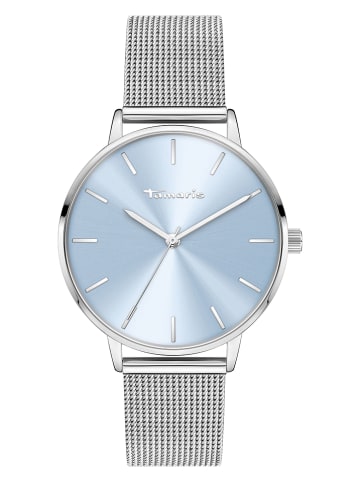 Tamaris Zegarek kwarcowy w kolorze srebrno-błękitnym