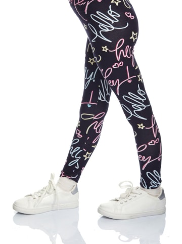 lovetti Legginsy w kolorze czarnym