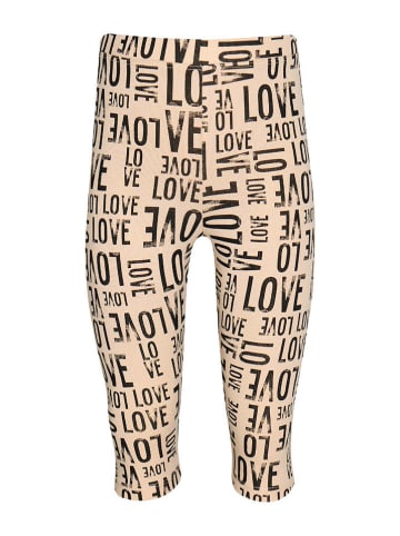 lovetti Caprilegging beige/zwart