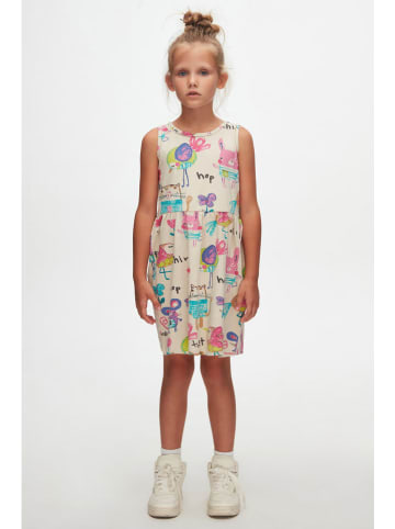 lovetti Sukienka w kolorze beżowym