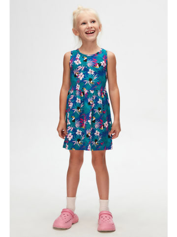 lovetti Sukienka "Lovetti" w kolorze niebieskim