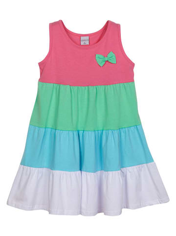 lovetti Kleid in Pink/ Grün/ Hellblau