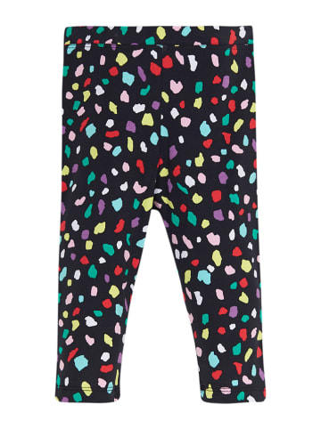 lovetti Capri-Leggings in Schwarz/ Bunt