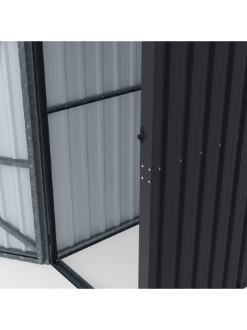 Inkazen Domek narzędziowy w kolorze antracytowym - 100 x 160 x 95 cm