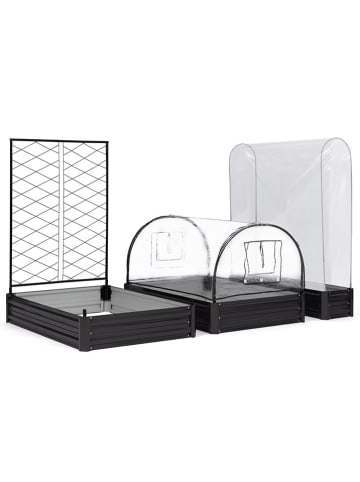 Inkazen Moestuinkas zwart