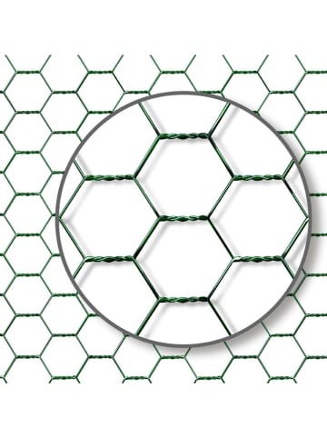 Inkazen Klatka w kolorze jasnoszaro-białym dla kur - 300 x 200 x 400 cm