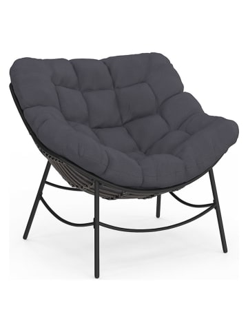 Inkazen Gartensessel in Grau - (B)85 x (H)74,5 x (T)90 cm