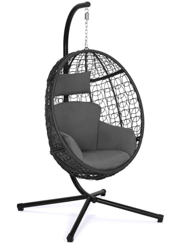 Inkazen Hangstoel grijs - (B)100 x (H)196 x (D)100 cm