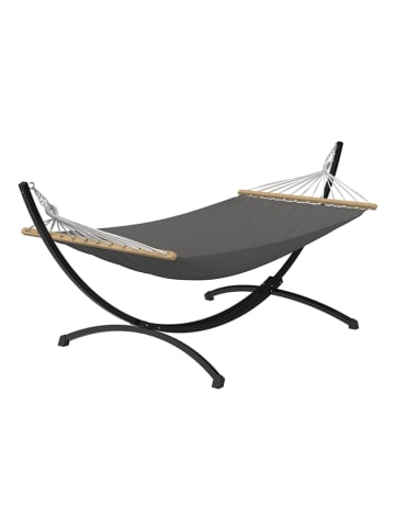Inkazen Hamak "Amazonia" w kolorze szarym - 295 x 105 x 103 cm