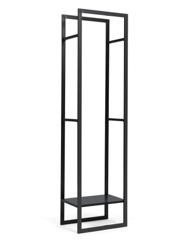 IDOMYA Essentials Haardhoutstandaard zwart - (B)45 x (H)170 x (D)30 cm