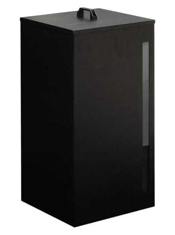 Inkazen Holzständer in Schwarz - (B)36 x (H)76 x (T)36 cm