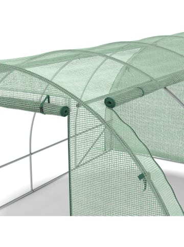 Inkazen Gewächshaus in Grün - (B)300 x (H)200 x (T)400 cm