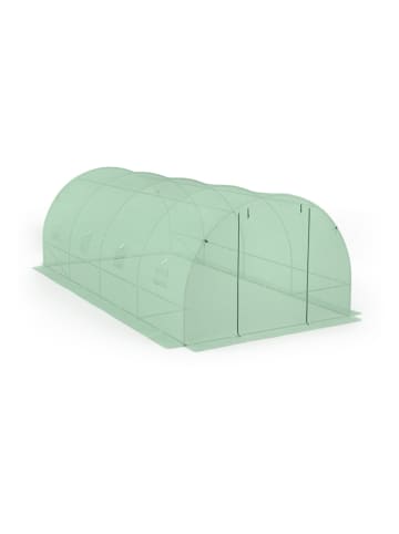 Inkazen Gewächshaus in Grün - (B)300 x (H)200 x (T)600 cm