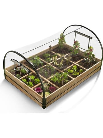 Inkazen Bloembak met compostfunctie naturel - (B)115 x (H)80 x (D)54 cm