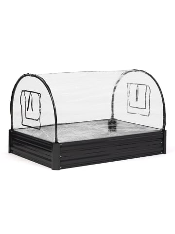 Inkazen Gewächshaus in Anthrazit - (B)115 x (H)70 x (T)80 cm